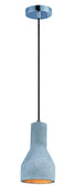 Maxim Crete Single Pendant Model: 12392GYPC